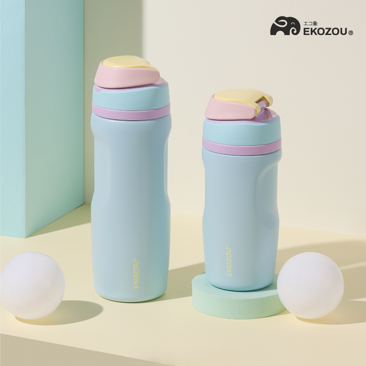 EKO POPSIP : Leak-Proof Insulated Bottle with Dual Drinking Modes